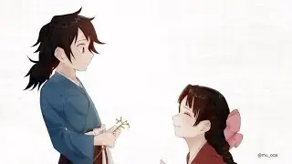 los Alfas de Kimetsu no yaiba reaccionan a sus omegas/Parte 3 /Tanjiro es Selena