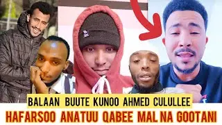 Ahmad cululleen ragaa ofittii bahee usmeenis obboleysaa isaatiin hidhaa jechuu jira hafarsoo hidhame