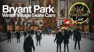 🎄 LIVE: Christmas Magic at Bryant Park Ice Skating Rink | NYC Winter Village 27.11.25