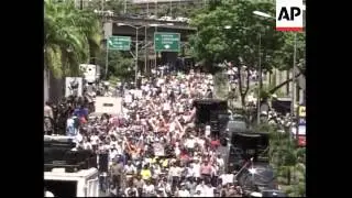 General strike against state-owned oil monopoly