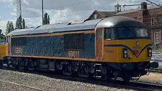 69011 GBRF at Doncaster railway station 