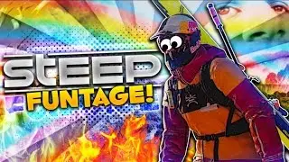 STEEP Funtage! - Epic Moments & Fails!, House Glitches, SubJohn (Steep Funny Moments)