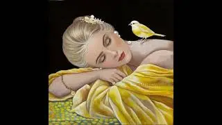 Attention Seeker - Oil Painting by k Madison Moore #angel #art #love #oilpainting