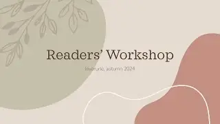 Readers workshop