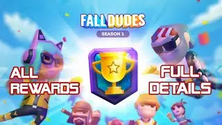 Fall Dudes 3D - New Season 1 Battle Pass Details + All Rewards