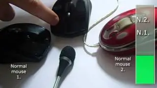 Normal vs. Silent Mouse (Click sound comparison, Optical & Laser mice)