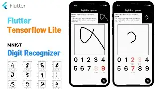 Flutter TensorFlow Lite Digit Recognizer - Speed Code