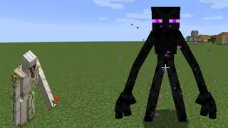 Mutant Enderman vs Iron Golem #shorts
