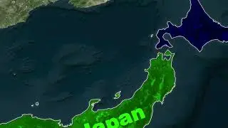 Japan Free GeoLayer Map Animation