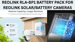 Аккумуляторная батарея Reolink RLA BP1