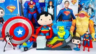 Superman Collection Unboxing Review | Superman Vs. Kaiju Slime Battle Playset & Superman Plush