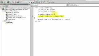 Find Text In Text - VBA Instr Function