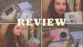 🌸 REVIEW: Câmera fotográfica da Shopee! Vale a pena?