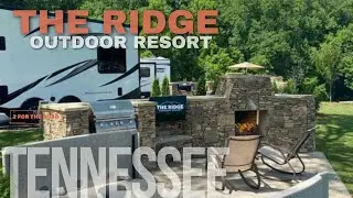 The Ridge Outdoor Resort Tennessee Signature Site With a Hot Tub