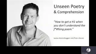 FREE Online Class: Unseen Poetry & Comprehension for Leaving Cert English students