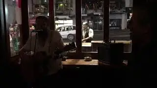 A guy singing Oasis in Auckland New Zealand