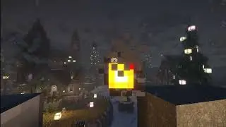 Minecraft Atmosphere 🌿 Cozy ASMR City View | No Commentary