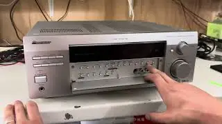 How To Factory Reset Pioneer VSX-D712 AV Receiver
