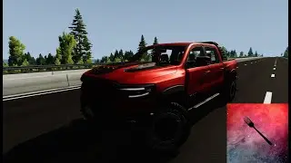 [ARCHIVN&Iacute; VIDEO] BeamNG.drive MOD- RAM TRX Double Cab 4x4 6.2 Supercharged V8 Hemi A8 4WD driving