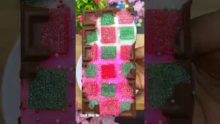 Green,Pink Chupa Chups & White, Pink Cotton Candy Chocolate | #shortfeed #shortsviral #shorts #candy