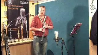 JP021 Bb clarinet demonstration by Pete Long - John Packer Ltd