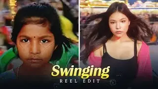 Trending Army Dreamers spin Reel Edit Tutorial || Swinging reel trend || Artistrajk 