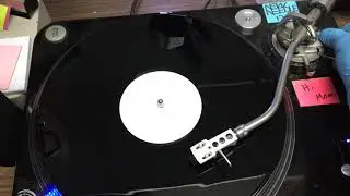 Blank Record Antiskate Setup