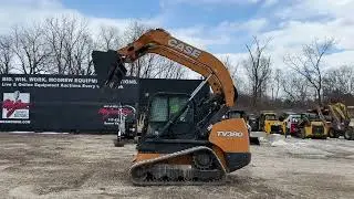 218599 Case TV380 Skid Steer Loader MCGREW AUCTION
