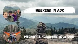Pitchoff and Hurricane mountain in the Adirondacks #pitchoffmountain #hurricanemountain #hikinging