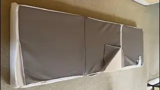 Milliard Trifold Mattress, Portable Foldable Mattress Single, The perfect nap mat!! And sleepover