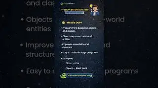 What is OOP? #python #learning #programming #coding #interview #shorts #study #pythonprogramming