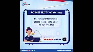 ROINET IRCTC eCatering Service