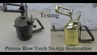 Primus no632 Blow Torch Testing