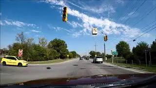 Brownstown Township, Michigan to Wyandotte, Michigan