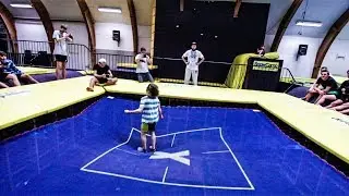INSANE 11 Year Old Trampoline flipper!