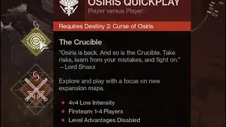 Crucible Map rotation matters MORE than you think | Destiny 2