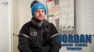 Meet the CIS Team - Jordan, Exterior Cleaning Technician #meettheteams #exteriorcleaning