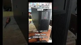 APC UPS 5KVA/APC UPS 4000WATT/APC Smart UPS 5000VA 48V/APC UPS ki price in Pakistan in 2025 #ApcUps
