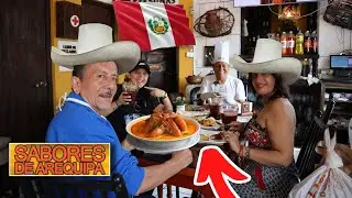🇪🇨 ECUATORIANOS prueban POR primera VEZ comida de AREQUIPA 🌋😱