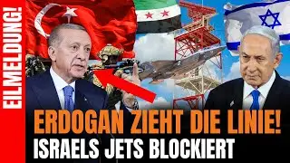 🚨T&uuml;rkei &uuml;bernimmt syrischen Luftraum &ndash; T&uuml;rkische Luftabwehr blockiert Israels Jets!