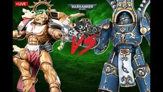 Part 2 Blood Angels vs Thousand Sons! Warhammer 40k Tabletop Simulator (TTS)!