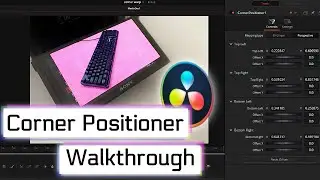 Corner Positioner in Fusion. DaVinci Resolve. Complete Walkthrough
