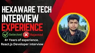 React.js Interview Experience in Hexaware Technology #reactjsinterviewquestions