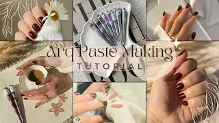 🤎Homemade Arq Nail in Minutes⏳| Simple & Effortless Method 🌻🍂