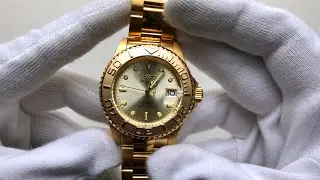 Invicta Pro Diver Automatic Gold Dial 9010OB (Unboxing)