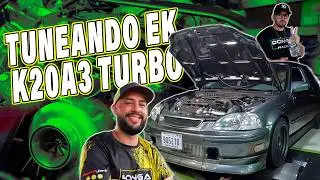 &iexcl;Resucitamos el peor K20 con turbo y da m&aacute;s de 350HP! | Nuestro antiguo Proyecto EK Honda revive!!!