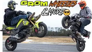 Stunt Lot Session! | Rolling Burnouts, Wheelies, Off-Road Adventures | I Crashed The CRF250L AGAIN..