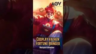 Cosplay Character Game | AOV | Valhen Fortune Bringer Skin #shorts #trending #rov #garena