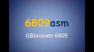 COCO 6809asm 038 - Lesson 18 - Graphic Text Part 1