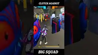 1VS3 😎😘 AGAINST  PAK  BIG  SQUADS  #shorts #freefire #onetapviral #2vs4challenge
